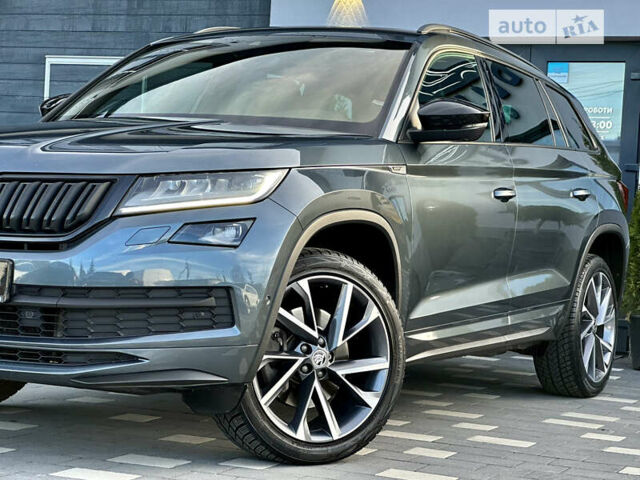 Серый Шкода Kodiaq, объемом двигателя 1.97 л и пробегом 147 тыс. км за 35900 $, фото 16 на Automoto.ua