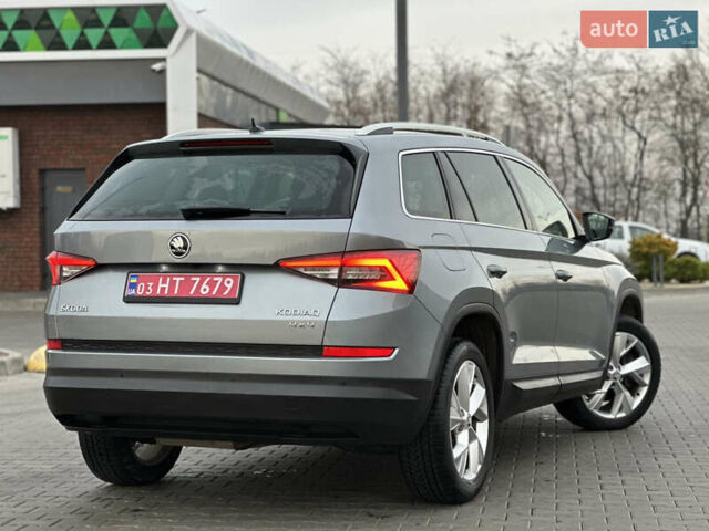 Сірий Шкода Kodiaq, об'ємом двигуна 2 л та пробігом 237 тис. км за 26499 $, фото 9 на Automoto.ua