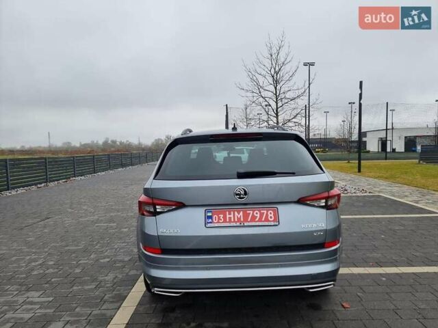 Сірий Шкода Kodiaq, об'ємом двигуна 1.97 л та пробігом 209 тис. км за 28900 $, фото 11 на Automoto.ua