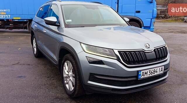Серый Шкода Kodiaq, объемом двигателя 1.97 л и пробегом 218 тыс. км за 28600 $, фото 10 на Automoto.ua
