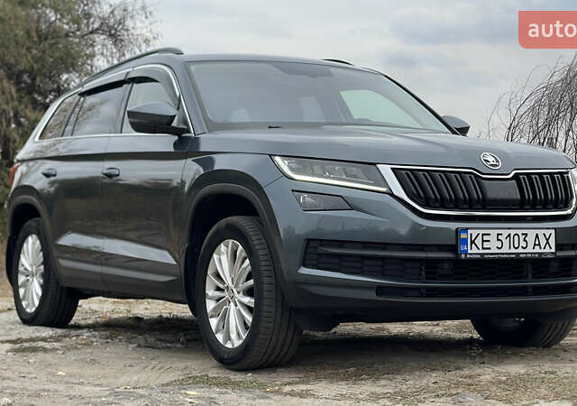 Серый Шкода Kodiaq, объемом двигателя 2 л и пробегом 56 тыс. км за 31900 $, фото 6 на Automoto.ua