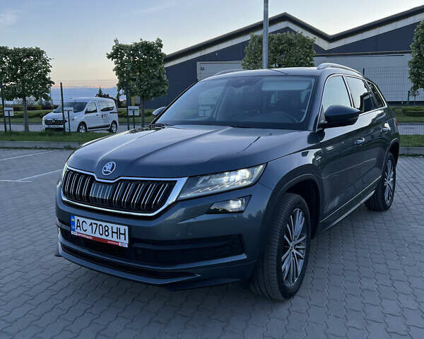 Сірий Шкода Kodiaq, об'ємом двигуна 1.97 л та пробігом 243 тис. км за 27200 $, фото 8 на Automoto.ua