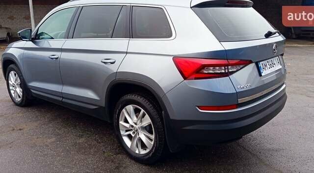 Серый Шкода Kodiaq, объемом двигателя 1.97 л и пробегом 218 тыс. км за 28600 $, фото 5 на Automoto.ua