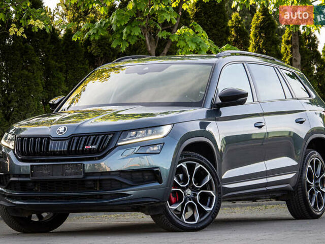 Серый Шкода Kodiaq, объемом двигателя 2 л и пробегом 92 тыс. км за 34999 $, фото 4 на Automoto.ua