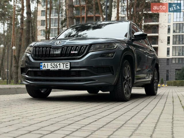 Серый Шкода Kodiaq, объемом двигателя 2 л и пробегом 210 тыс. км за 31500 $, фото 10 на Automoto.ua