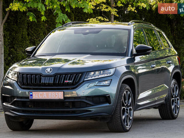 Серый Шкода Kodiaq, объемом двигателя 2 л и пробегом 92 тыс. км за 34999 $, фото 2 на Automoto.ua