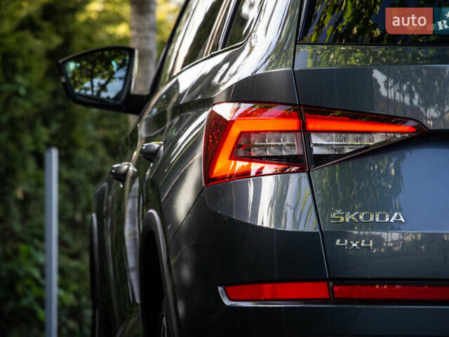 Серый Шкода Kodiaq, объемом двигателя 2 л и пробегом 92 тыс. км за 34999 $, фото 15 на Automoto.ua