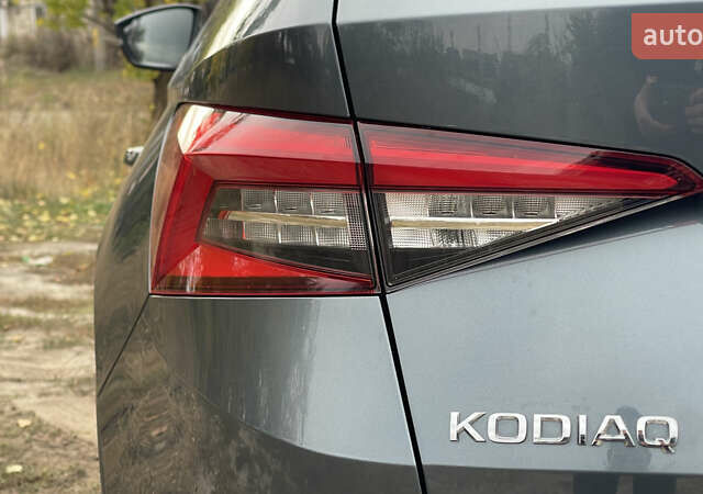 Серый Шкода Kodiaq, объемом двигателя 2 л и пробегом 56 тыс. км за 31900 $, фото 11 на Automoto.ua