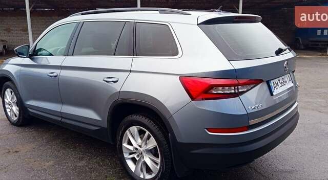 Серый Шкода Kodiaq, объемом двигателя 1.97 л и пробегом 218 тыс. км за 28600 $, фото 6 на Automoto.ua