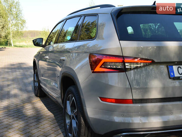 Серый Шкода Kodiaq, объемом двигателя 2 л и пробегом 140 тыс. км за 33900 $, фото 24 на Automoto.ua