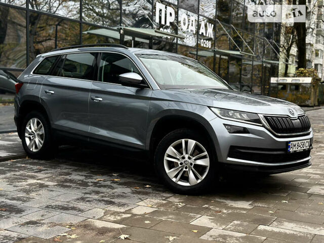 Серый Шкода Kodiaq, объемом двигателя 1.97 л и пробегом 115 тыс. км за 29500 $, фото 7 на Automoto.ua