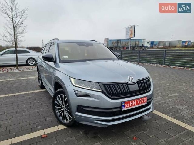 Сірий Шкода Kodiaq, об'ємом двигуна 1.97 л та пробігом 209 тис. км за 28900 $, фото 23 на Automoto.ua