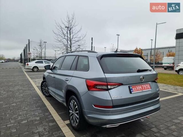 Сірий Шкода Kodiaq, об'ємом двигуна 1.97 л та пробігом 209 тис. км за 28900 $, фото 14 на Automoto.ua