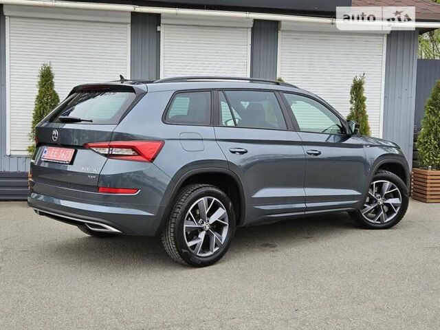 Серый Шкода Kodiaq, объемом двигателя 2 л и пробегом 160 тыс. км за 31500 $, фото 1 на Automoto.ua