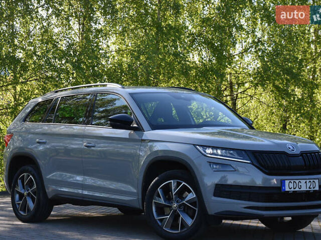 Серый Шкода Kodiaq, объемом двигателя 2 л и пробегом 140 тыс. км за 34700 $, фото 14 на Automoto.ua