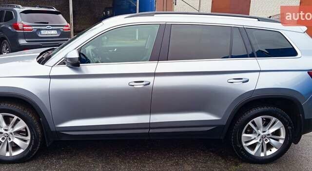 Серый Шкода Kodiaq, объемом двигателя 1.97 л и пробегом 218 тыс. км за 28600 $, фото 21 на Automoto.ua