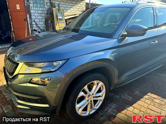 Серый Шкода Kodiaq, объемом двигателя 2 л и пробегом 209 тыс. км за 34000 $, фото 3 на Automoto.ua