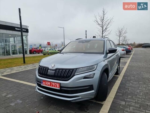 Сірий Шкода Kodiaq, об'ємом двигуна 1.97 л та пробігом 209 тис. км за 28900 $, фото 5 на Automoto.ua