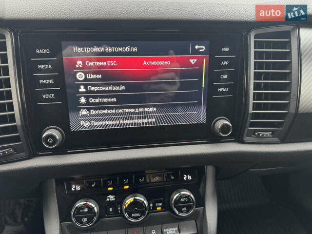 Серый Шкода Kodiaq, объемом двигателя 2 л и пробегом 210 тыс. км за 31500 $, фото 56 на Automoto.ua