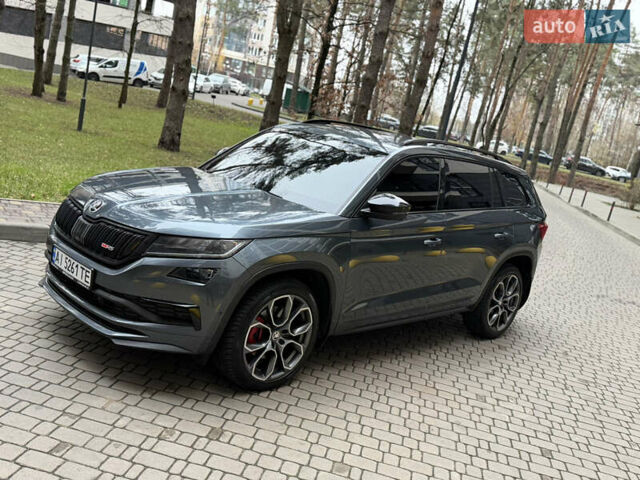 Серый Шкода Kodiaq, объемом двигателя 2 л и пробегом 210 тыс. км за 31500 $, фото 9 на Automoto.ua