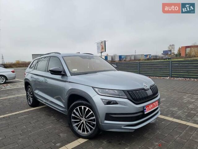 Сірий Шкода Kodiaq, об'ємом двигуна 1.97 л та пробігом 209 тис. км за 28900 $, фото 1 на Automoto.ua