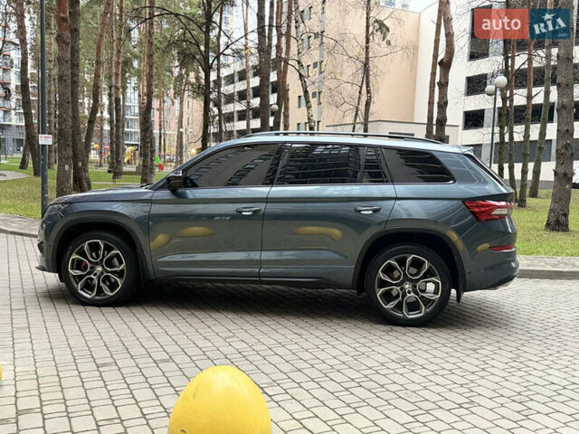 Серый Шкода Kodiaq, объемом двигателя 2 л и пробегом 210 тыс. км за 31500 $, фото 8 на Automoto.ua