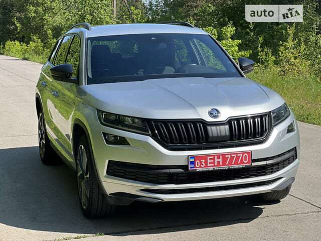 Серый Шкода Kodiaq, объемом двигателя 2 л и пробегом 197 тыс. км за 27400 $, фото 2 на Automoto.ua