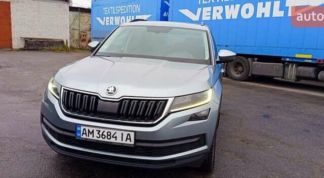 Серый Шкода Kodiaq, объемом двигателя 1.97 л и пробегом 218 тыс. км за 28600 $, фото 1 на Automoto.ua