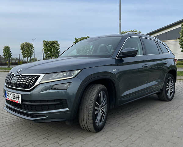 Серый Шкода Kodiaq, объемом двигателя 1.97 л и пробегом 243 тыс. км за 26900 $, фото 9 на Automoto.ua