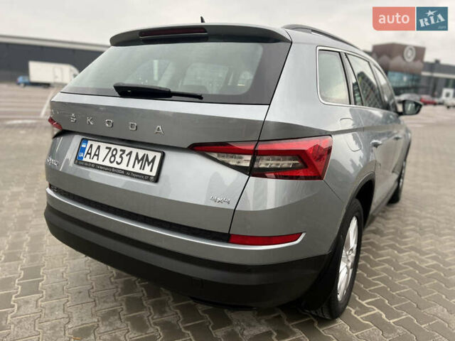 Серый Шкода Kodiaq, объемом двигателя 1.98 л и пробегом 112 тыс. км за 23700 $, фото 8 на Automoto.ua