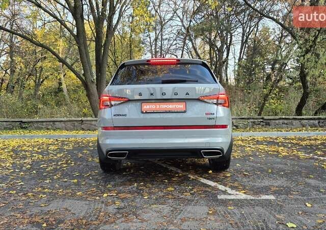 Серый Шкода Kodiaq, объемом двигателя 1.97 л и пробегом 222 тыс. км за 35700 $, фото 9 на Automoto.ua