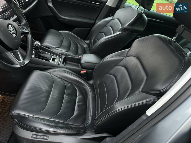 Сірий Шкода Kodiaq, об'ємом двигуна 2 л та пробігом 237 тис. км за 26499 $, фото 29 на Automoto.ua