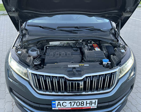 Сірий Шкода Kodiaq, об'ємом двигуна 1.97 л та пробігом 243 тис. км за 27200 $, фото 15 на Automoto.ua