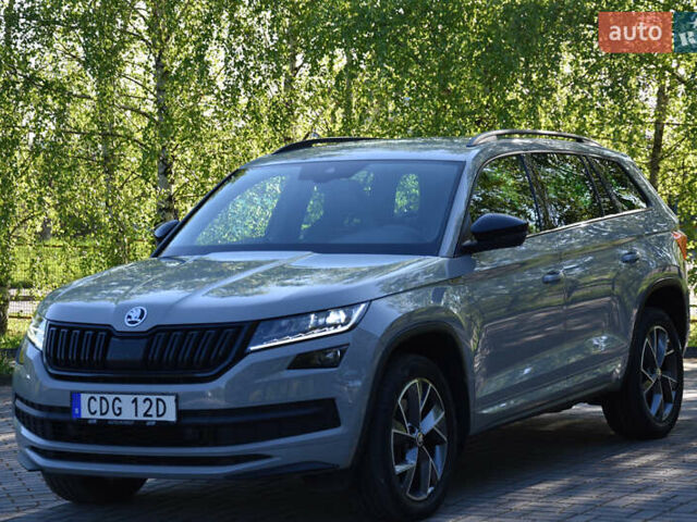 Серый Шкода Kodiaq, объемом двигателя 2 л и пробегом 140 тыс. км за 33900 $, фото 12 на Automoto.ua