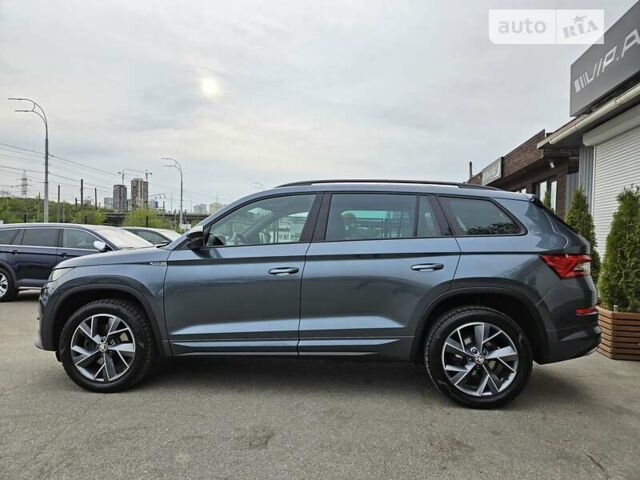 Серый Шкода Kodiaq, объемом двигателя 2 л и пробегом 160 тыс. км за 31500 $, фото 8 на Automoto.ua