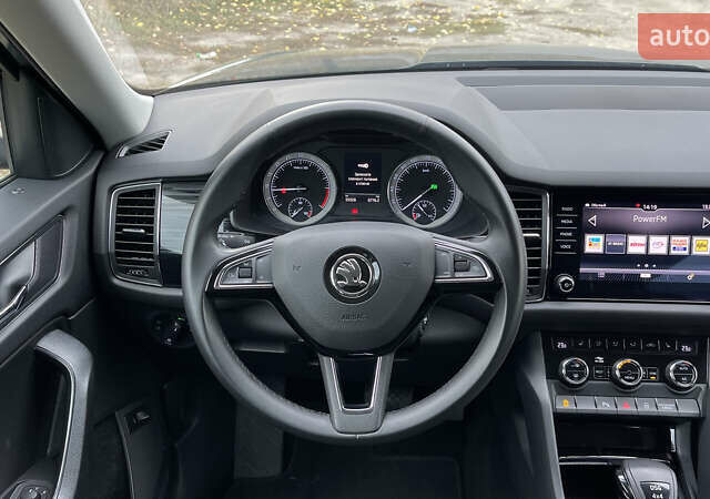 Серый Шкода Kodiaq, объемом двигателя 2 л и пробегом 56 тыс. км за 31900 $, фото 21 на Automoto.ua