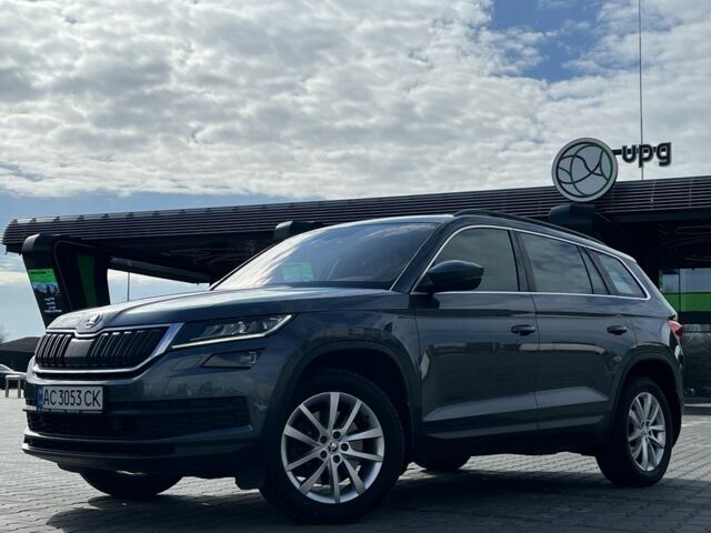 Серый Шкода Kodiaq, объемом двигателя 2 л и пробегом 60 тыс. км за 34500 $, фото 1 на Automoto.ua