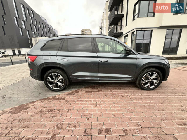 Серый Шкода Kodiaq, объемом двигателя 1.97 л и пробегом 17 тыс. км за 33000 $, фото 2 на Automoto.ua