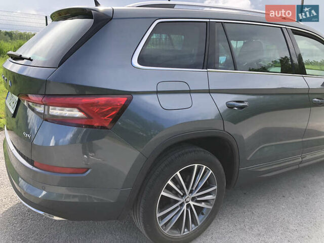 Серый Шкода Kodiaq, объемом двигателя 1.97 л и пробегом 225 тыс. км за 33500 $, фото 11 на Automoto.ua