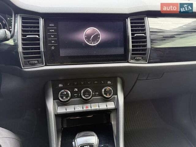Серый Шкода Kodiaq, объемом двигателя 1.98 л и пробегом 92 тыс. км за 31000 $, фото 16 на Automoto.ua