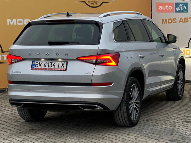 Серый Шкода Kodiaq, объемом двигателя 2 л и пробегом 144 тыс. км за 32500 $, фото 4 на Automoto.ua