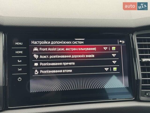 Серый Шкода Kodiaq, объемом двигателя 2 л и пробегом 145 тыс. км за 37900 $, фото 23 на Automoto.ua