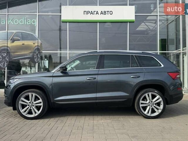 Серый Шкода Kodiaq, объемом двигателя 1.97 л и пробегом 92 тыс. км за 28990 $, фото 5 на Automoto.ua