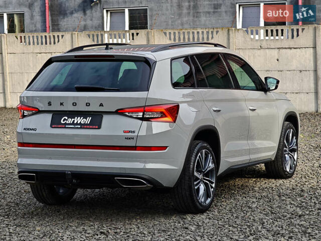 Серый Шкода Kodiaq, объемом двигателя 2 л и пробегом 188 тыс. км за 35499 $, фото 6 на Automoto.ua