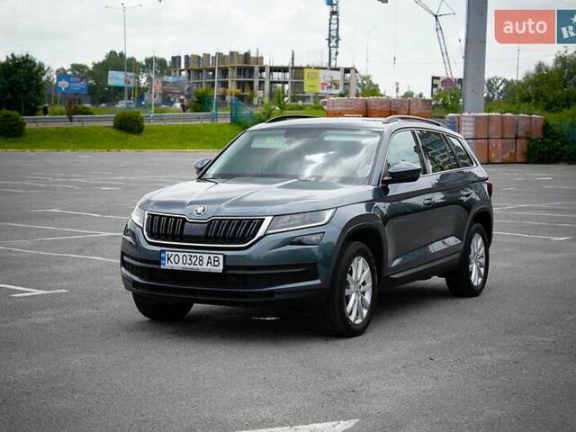 Серый Шкода Kodiaq, объемом двигателя 1.98 л и пробегом 58 тыс. км за 30500 $, фото 5 на Automoto.ua