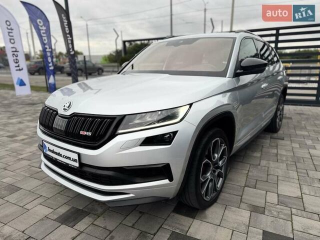 Серый Шкода Kodiaq, объемом двигателя 2 л и пробегом 145 тыс. км за 37900 $, фото 7 на Automoto.ua