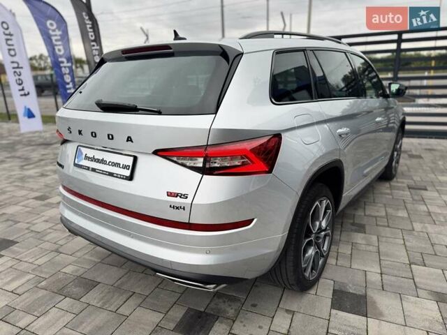 Серый Шкода Kodiaq, объемом двигателя 2 л и пробегом 145 тыс. км за 37900 $, фото 12 на Automoto.ua
