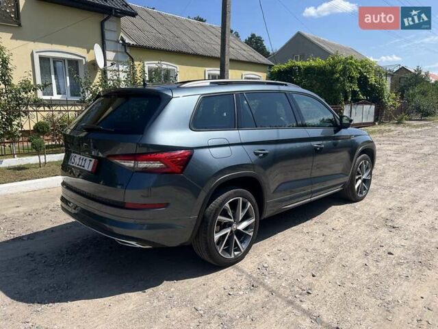 Серый Шкода Kodiaq, объемом двигателя 1.97 л и пробегом 218 тыс. км за 32900 $, фото 3 на Automoto.ua