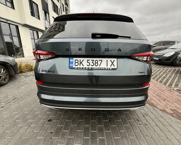 Серый Шкода Kodiaq, объемом двигателя 1.97 л и пробегом 17 тыс. км за 33000 $, фото 3 на Automoto.ua