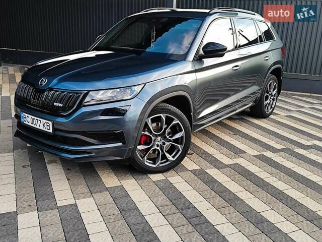 Серый Шкода Kodiaq, объемом двигателя 1.97 л и пробегом 117 тыс. км за 37900 $, фото 7 на Automoto.ua